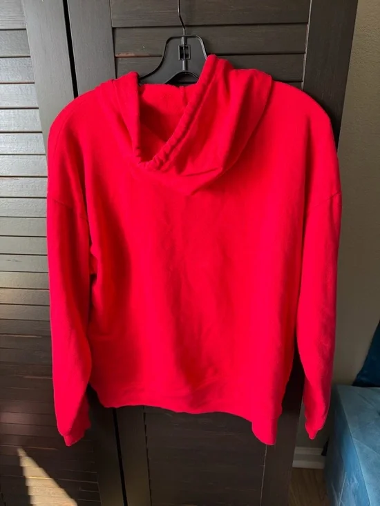 Coca Cola Red Hoodie with White Logo - Picture 3 of 4